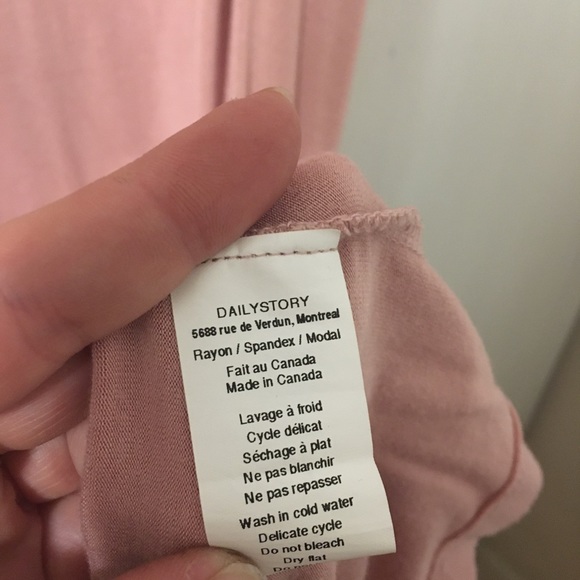 🔹3/60$🔹 🇨🇦 Daily story Pink T-Shirt Dress - Picture 3 of 3